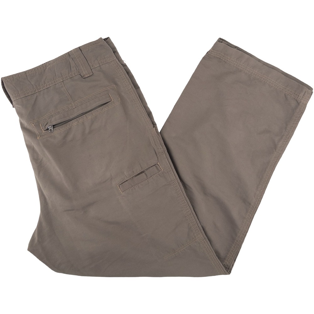 Royal Robbins Mens 36x30‎ Hiking Pants Tan Straight Leg Outdoor Travel Utility